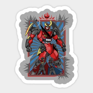 Pierce the Heavens (Blue Version) Sticker